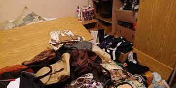 Los sujetos estaban disfrazados de policías\u002E