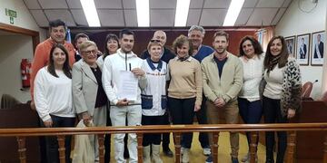 Matías Caldez declarado ciudadano ilustre\u002E