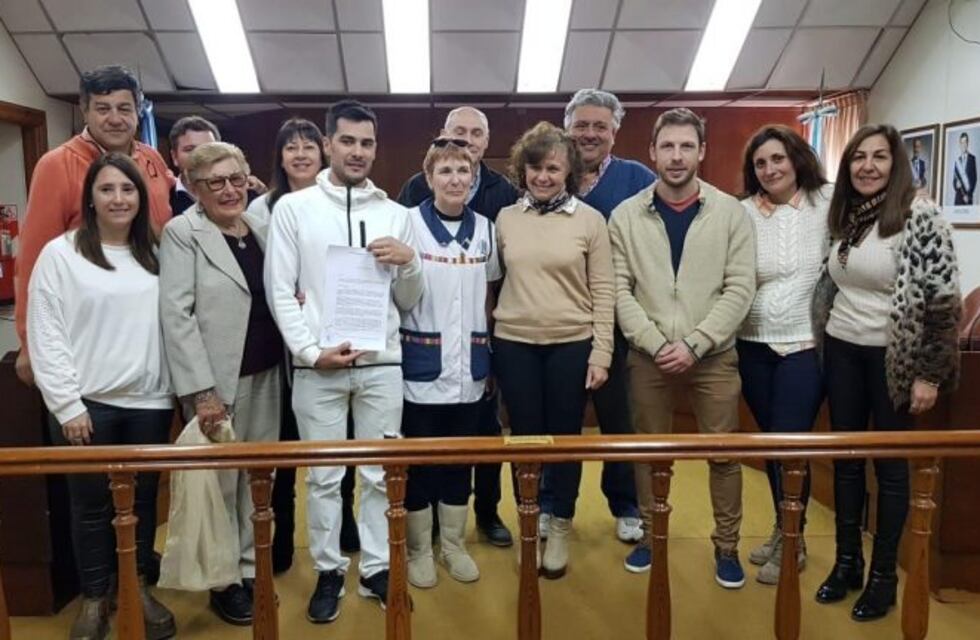 Matias Caldez fue distinguido ciudadano ilustre en la ciudad de Marcos Juárez