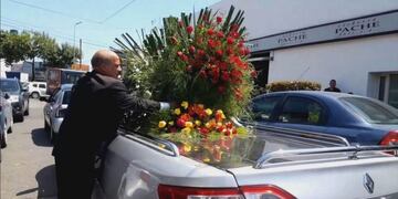 Despedida de Germán Chávez (Foto:TN)