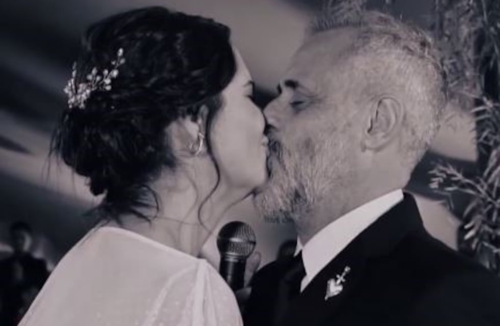 El video íntimo del casamiento de Jorge Rial y Romina Pereiro