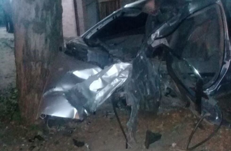 Accidente fatal en Quitilipi: un hombre murió al chocar contra un árbol y una vivienda