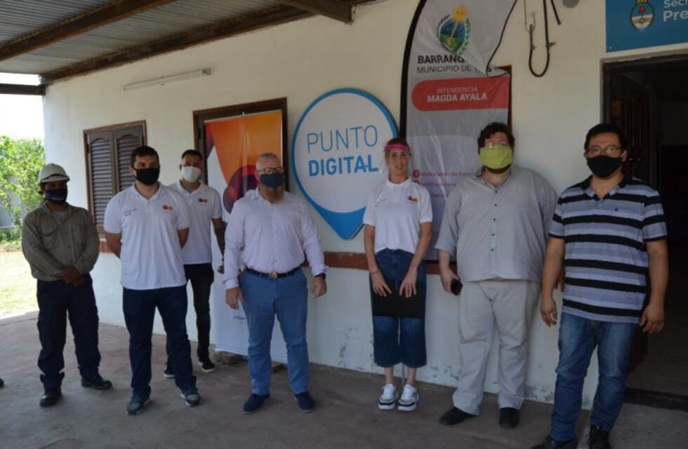 Habilitan nuevo servicio de internet vía fibra óptica gratuito para vecinos de Barranqueras