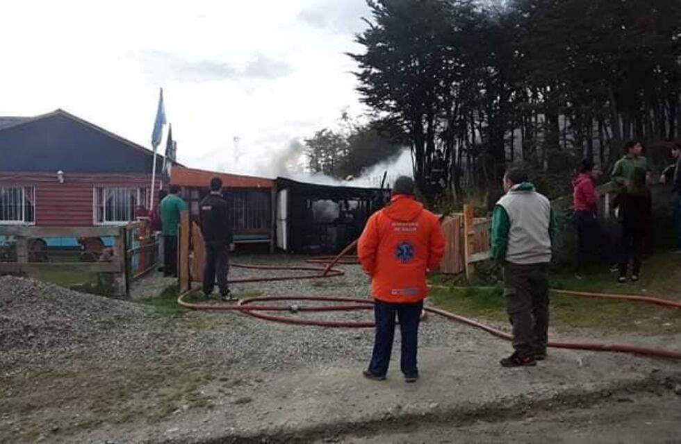 Se incendió una vivienda en Tolhuin