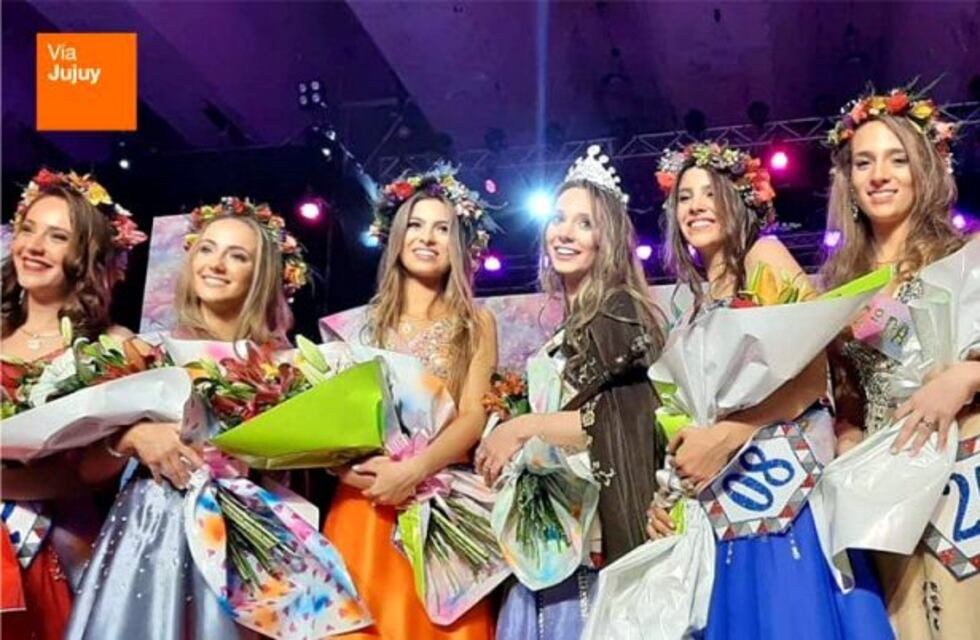 Melina Scoccia fue coronada como reina del estudiantado capitalino