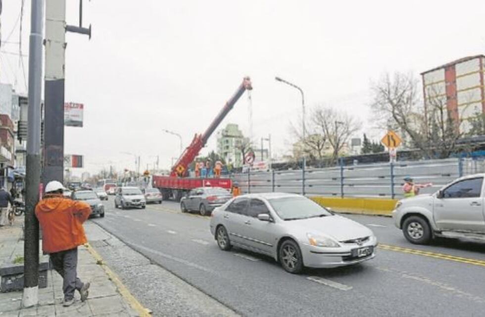 Instalan el obrador para hacer la estación subterránea de Ciudadela