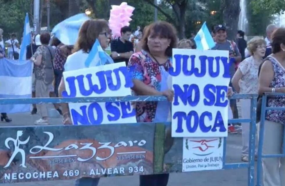 Interbloque de Juntos por el Cambio apoyó la marcha "Jujuy No Se Toca"