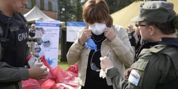 Bullrich en quema de droga en Misiones\u002E (WEB)