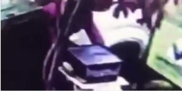 Robo en San Lorenzo quedó grabado\u002E