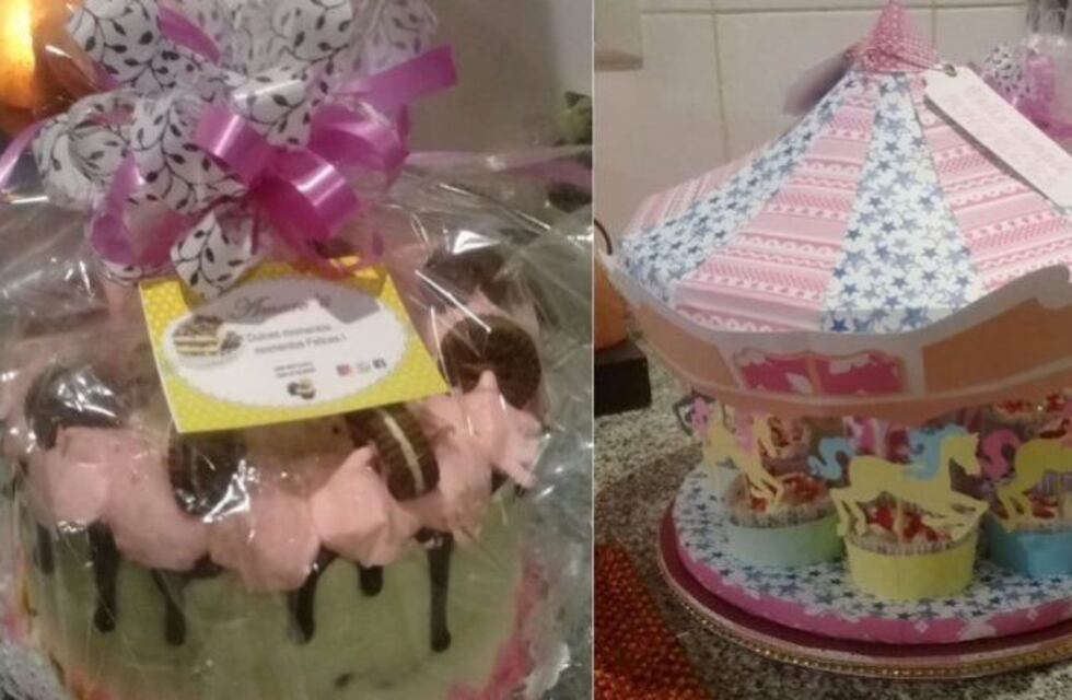 Policías sorprendieron a una nena que festejaba su cumpleaños y le regalaron una torta en Cipolletti