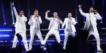 El show de los Backstreet Boys en Viña del Mar\u002E (Foto: Twitter)