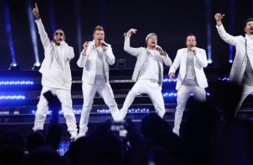 Los Backstreet Boys causaron furor en el Festival de Viña del Mar