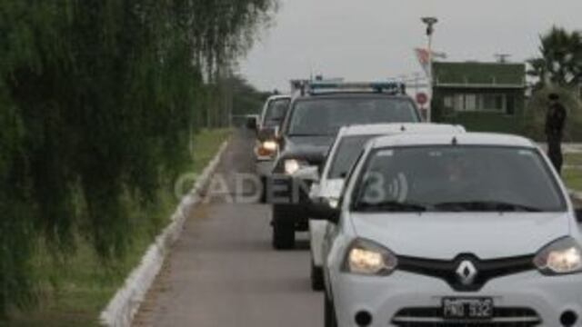 Asu00ed se iniciu00f3 el traslado a Buenos Aires de Loscalzo.