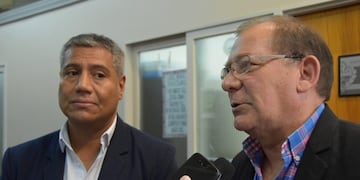 Diputados Gaspar Santillán y Carlos Amaya