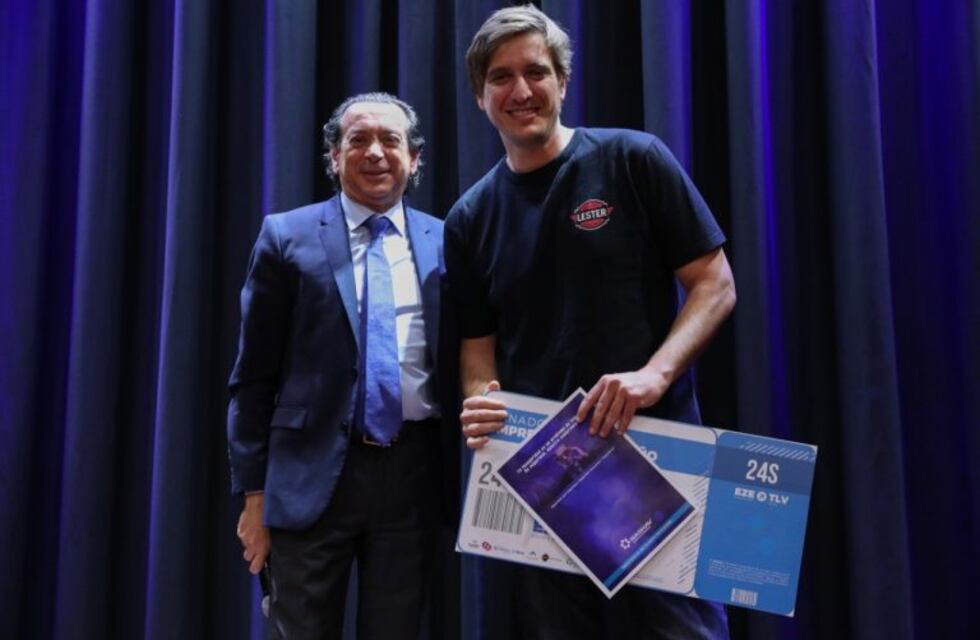 Con un invento inclusivo un rosarino se llevó el premio al Emprendedor del Año