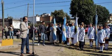 El concejal Lisandro Aguiar hizo uso de la palabra\u002E