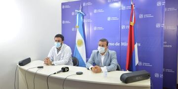 Anuncio del gobernador Oscar HerreraAhuad en Misiones