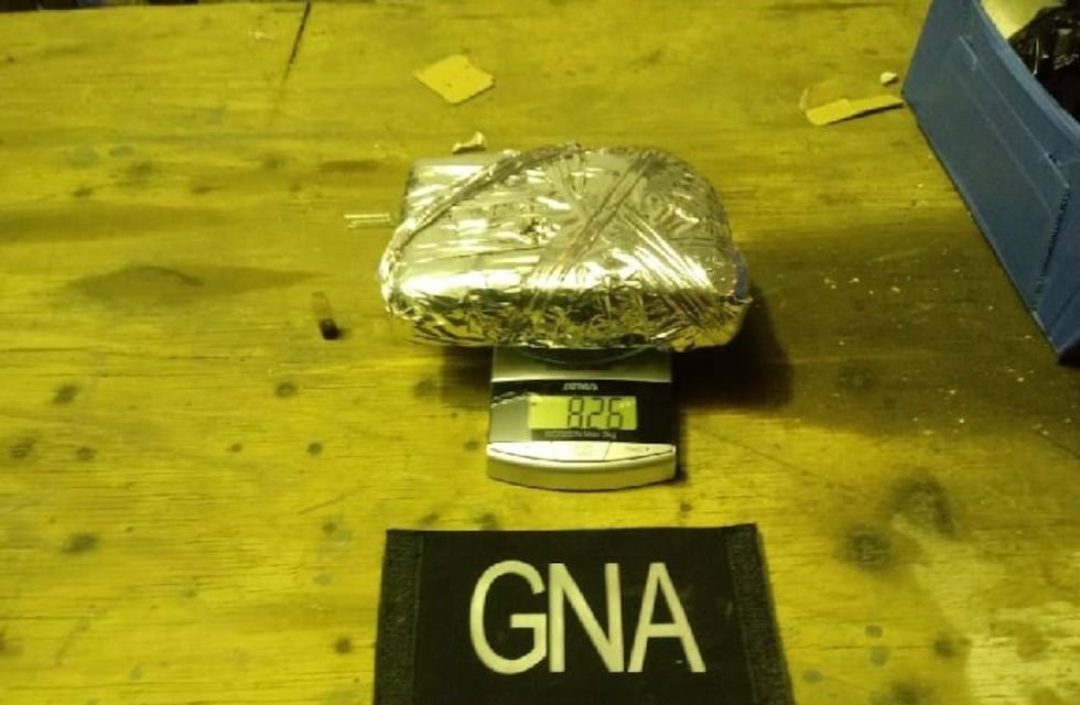 Gendarmería Nacional detuvo a un sujeto e incautó marihuana en encomienda