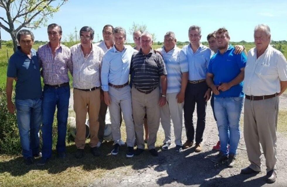 La sorpresa de un productor cuando Macri aterrizó en su campo
