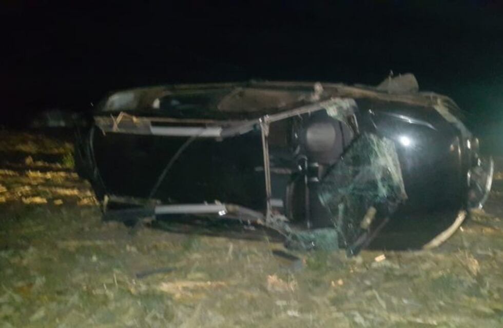 Terrible accidente en cercanías de Bouwer