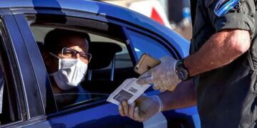 Controles durante la cuarentena (Ilustrativa)\u002E