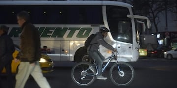 El paro de transporte obligó a usar medios alternativos\u002E