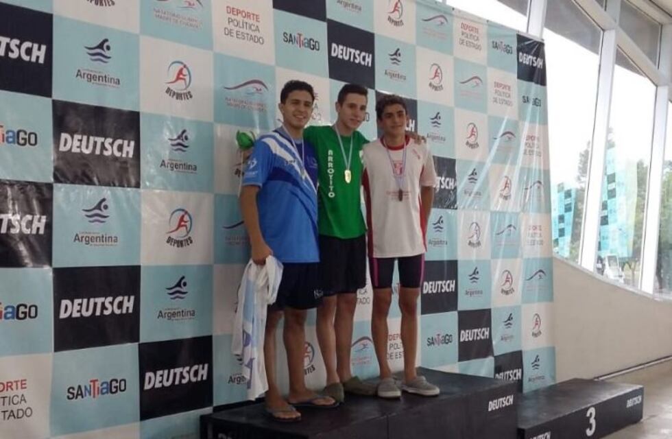 Benjamín Ghione se consagró Campeón Argentino en 200 metros espalda