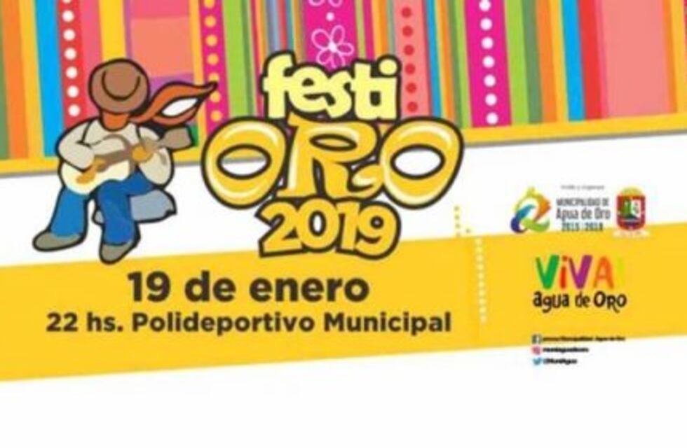 Se realizará una nueva edición del "Festi Oro 2019" en Agua de Oro