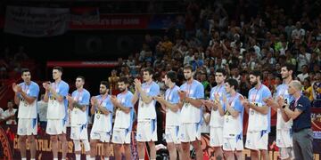 Argentina en el segundo escalón del podio en este Mundial de China\u002E (EFE/EPA/HOW HWEE YOUNG)