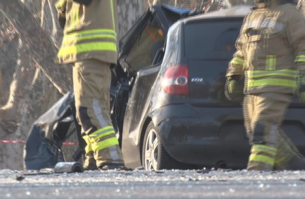 Un automovilista falleció en un choque frontal en Roldán sobre la ruta 9