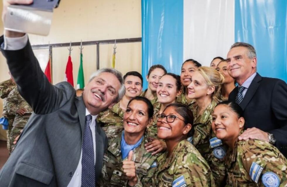 Alberto Fernández: "Tenemos Fuerzas Armadas totalmente integradas a la sociedad"
