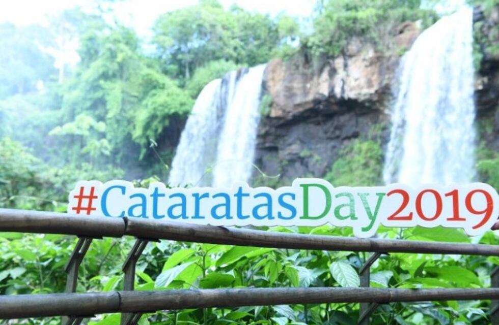 Con majestuosas cascadas de fondo, en Iguazú celebraron el CataratasDay2019