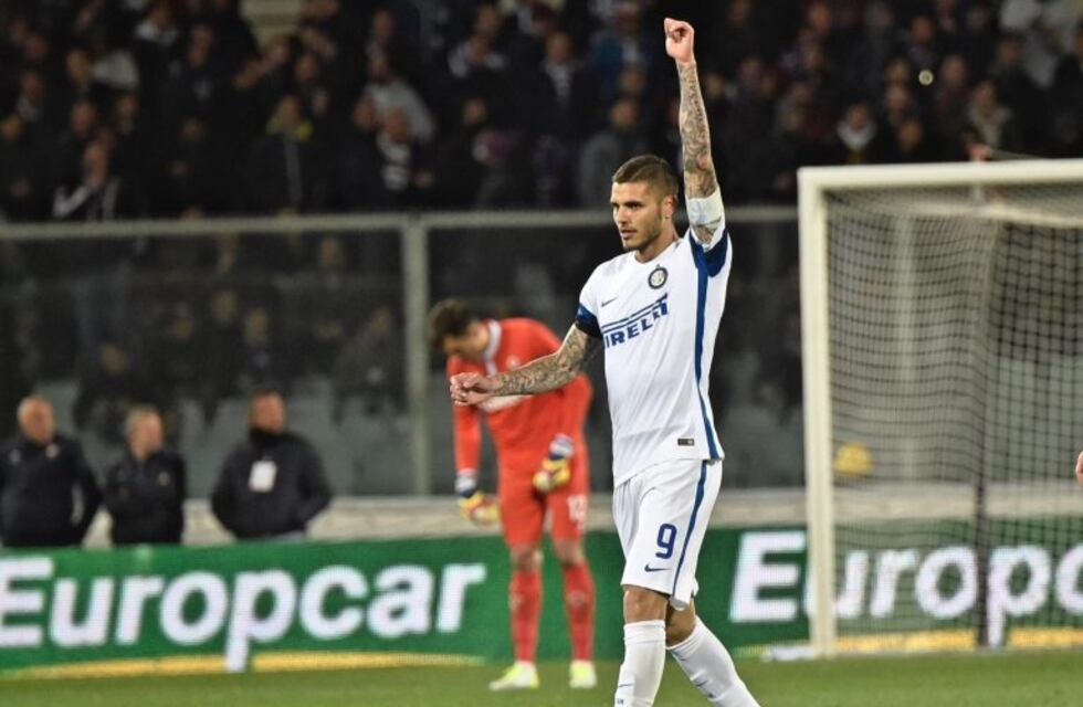 Mauro Icardi metió un triplete pero no alcanzó: Inter perdió 5-4 con Fiorentina