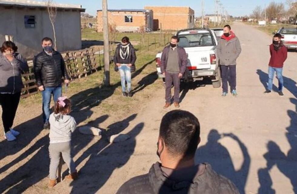 El Barrio San Martín de Porres tendrá luz y agua "antes de fin de año"