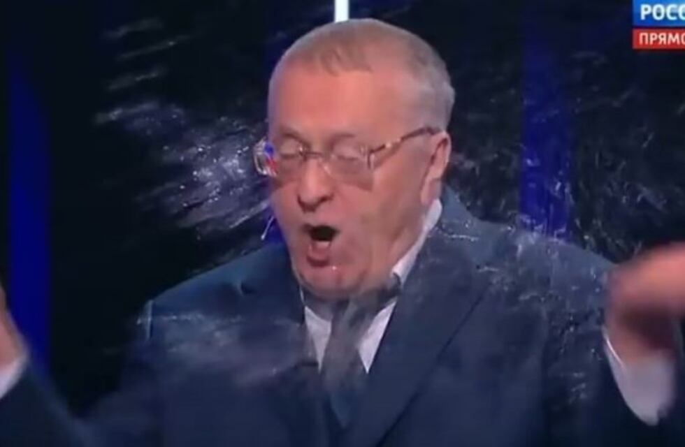 Escandaloso debate presidencial ruso: insultos, gritos y un vaso de agua en la cara