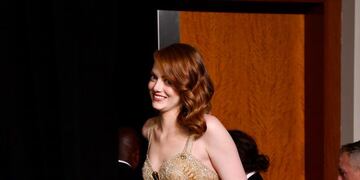 HOLLYWOOD, CA - FEBRUARY 26: Actress Emma Stone, winner of Best Actress for 'La La Land' poses in the press room during the 89th Annual Academy Awards at Hollywood & Highland Center on February 26, 2017 in Hollywood, California.   Frazer Harrison/Getty Im