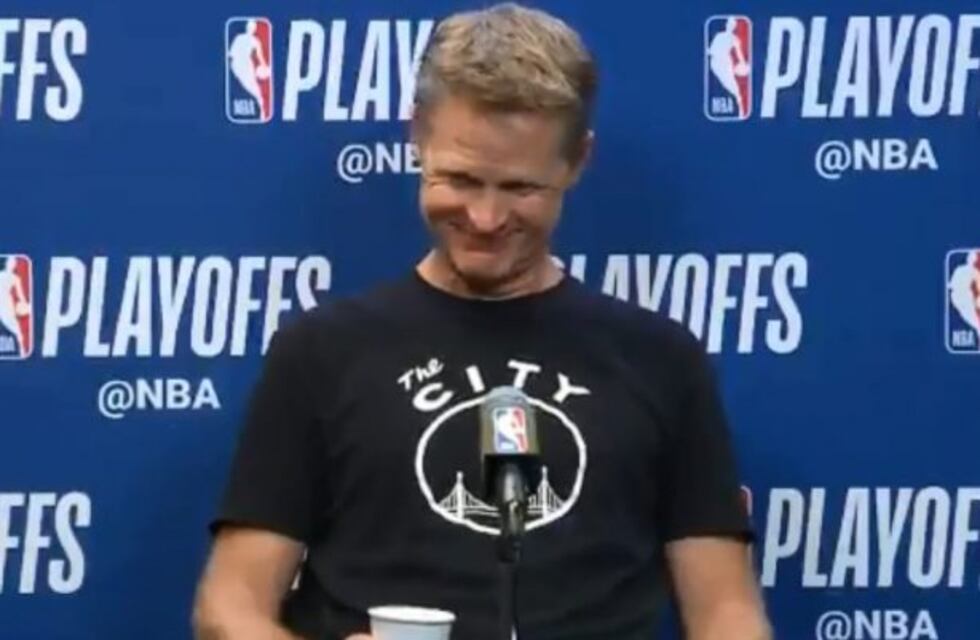 Así reaccionó el DT de Golden State cuando le preguntaron por la edad de Manu Ginóbili