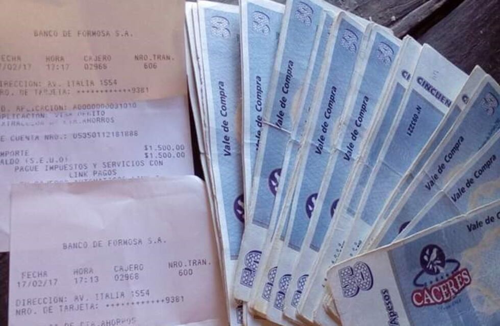 Denunciaron a los supermercados Cáceres por pagar con vales y en negro