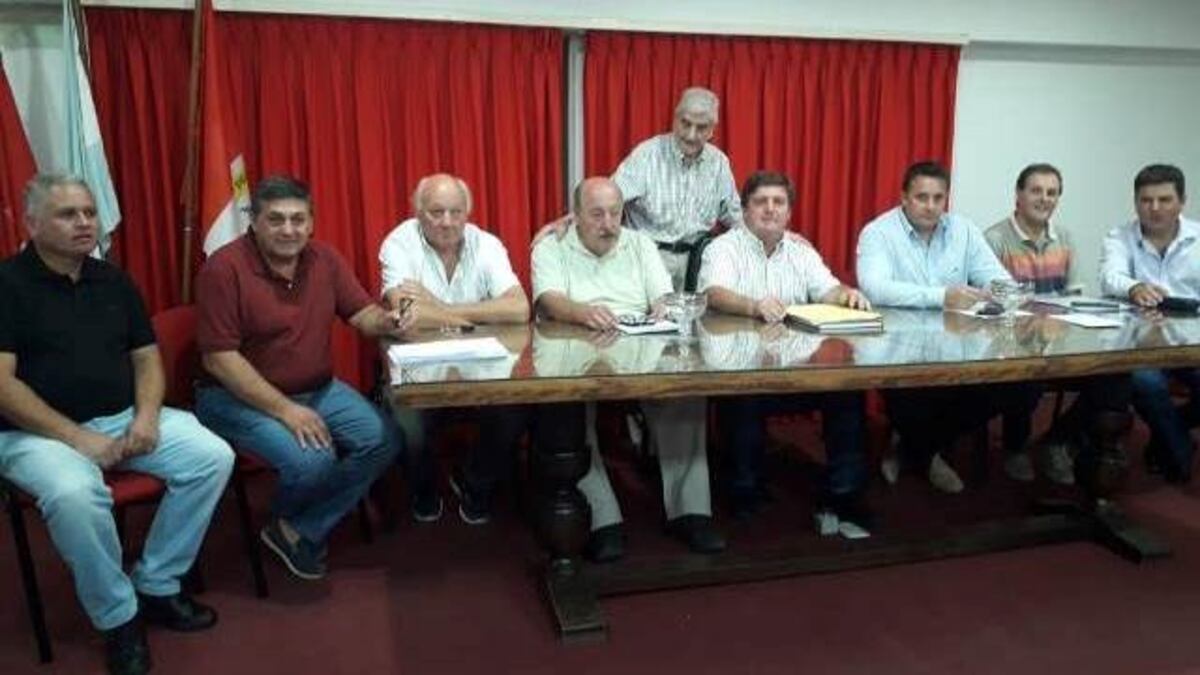 Mesa Directiva de la Liga Rafaelina de Fútbol