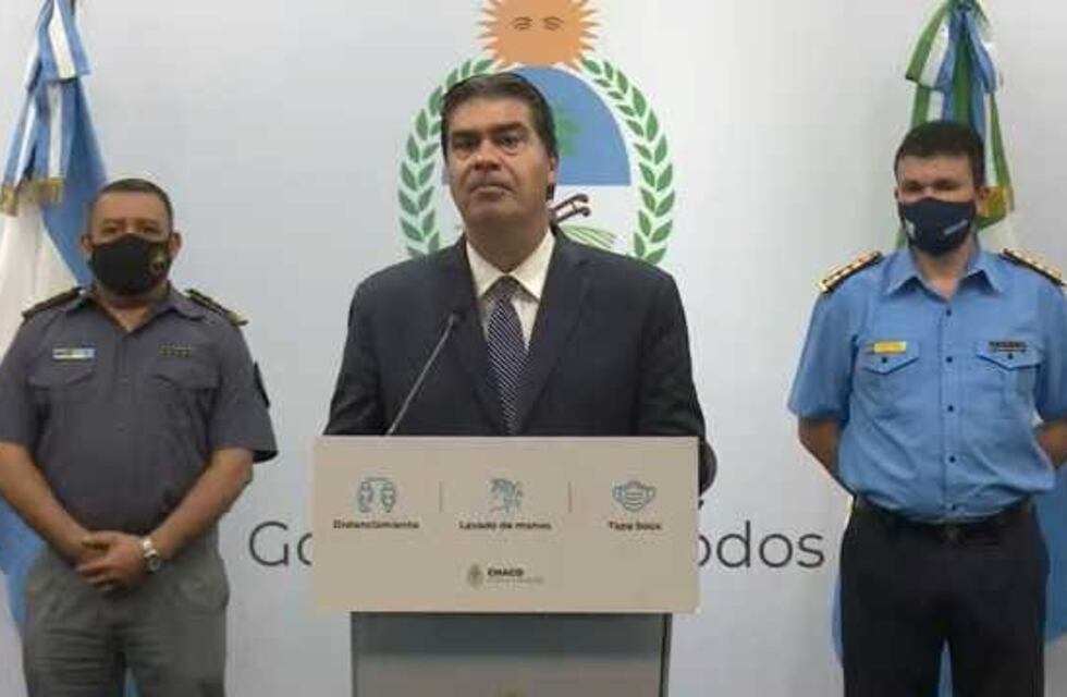 Capitanich presentó un proyecto para sindicalizar a la Policía del Chaco