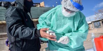Coronavirus en Mendoza\u002E Operativos, hisopados, Covid-19\u002E