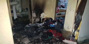 El incendio provocó pérdidas totales\u002E (El Portal de La Ciudad)