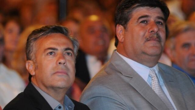 Alfredo Cornejo (izquierda) junto a Mario Abed.