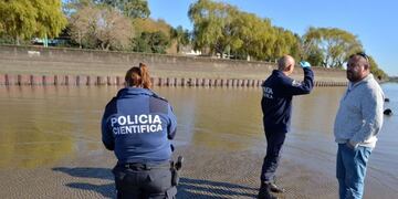 Restos óseos hallados en Punta Lara\u002E