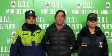 Eugenia Natividad Argañaraz, fue detenida en el barrio Centenario de Mar del Plata (web)\u002E