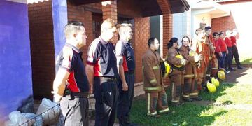 El cuartel de Bomberos Voluntarios de Puerto Iguazú celebra su 35° aniversario