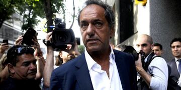 DYN01, BUENOS AIRES 30/04/2016, IMAGEN DE ARCHIVO DEL EX GOBERNADOR DE LA PROVINCIA DE BUENOS AIRES, DANIEL SCIOLI, QUIEN DIJO ESTA MAu00d1ANA QUE EL ACTO FUE UNA \