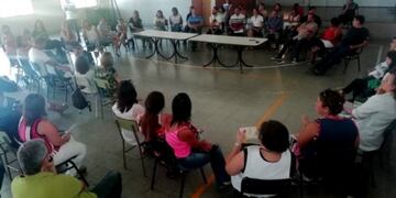 Reunión de ATECh y directivos\u002EFoto El Chubut