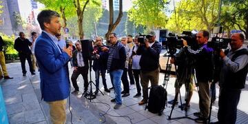 Postergan trámites en Mar del Plata para prevenir el coronavirus (Foto: Twitter Santiago Bonifatti)