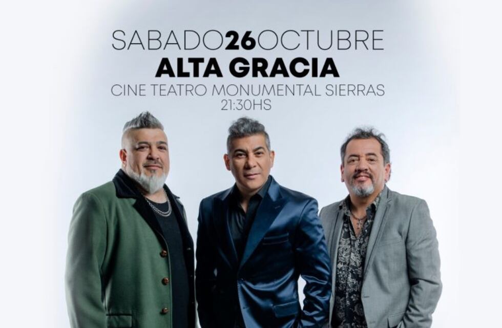 De primer nivel: estos son los espectáculos que llegan al Monumental Sierras